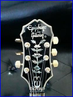1988 Epiphone by Gibson Sheraton Natural Electric Guitar withHSC ON SALE