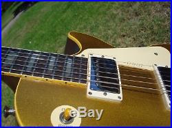1990 Gibson Les Paul Classic 1960 60 Goldtop Gold Bullion ABR-1 Standard