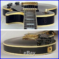 1990 Gibson Les Paul Custom Black Beauty Ebony Gold Hardware with Original Case