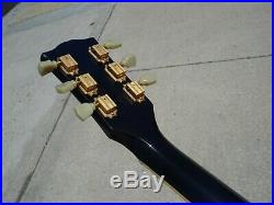 1990 Gibson Les Paul Standard Limited Colours Trans Blue with Gold Hardware
