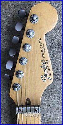 1991 Fender Strat Plus Black Pearl Dust USA American Made