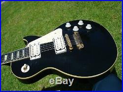 1991 Gibson Les Paul Classic Celebrity Series Ebony Board Black 60s Slim Neck