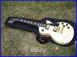 1991 Gibson Les Paul Studio Alpine White with EBONY FRETBOARD and new gigbag
