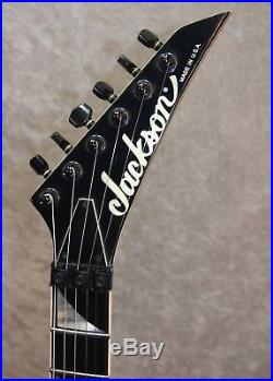 1991 USA Jackson Fusion electric guitar with Space Lust graphic and case