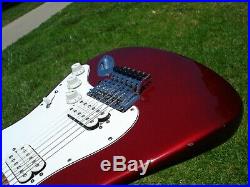 1992 Fender American HH Stratocaster Floyd Rose Classic Candy Apple Red