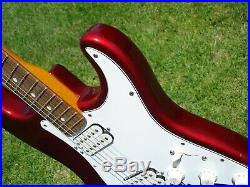 1992 Fender American HH Stratocaster Floyd Rose Classic Candy Apple Red