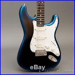 1992 Fender Stratocaster Plus American USA Blue Pearl Burst Strat with FREE Case