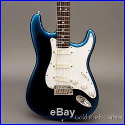 1992 Fender Stratocaster Plus American USA Blue Pearl Burst Strat with FREE Case