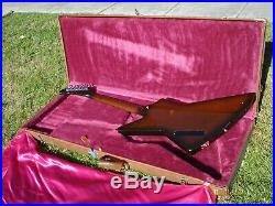 1992 Gibson Explorer Sunburst With Original Pink Lined Hardshell Case