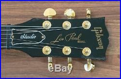 1992 Gibson Les Paul Studio Black Ebony Fretboard EMGs