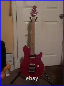 1994 EBMM EVH Signature Model Guitar -Translucent Red Quilted Maple. One owner