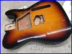 1994 Fender USA Telecaster Guitar Body American Standard Sunburst