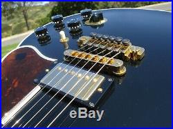1995 Gibson BB King Lucille ES-355 USA Ebony Black Gold Hardware