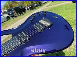 1995 Parker Fly Deluxe Purple Electric Guitar
