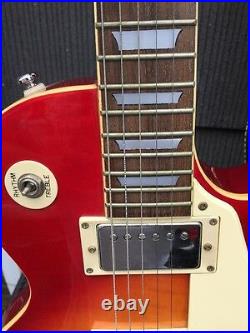 1996 Gibson GUITAR Les Paul Epiphone F5030229 Cherry Sunburst EXC. CONDITION