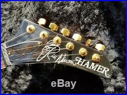 1996 Hamer USA Standard Rick Nielsen Signature Rare! Cherry Sunburst explorer