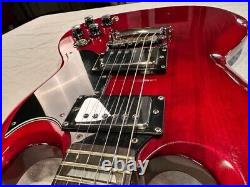 1997 Epiphone SG Standard Cherry withVintage 70's Hard-shell Case withFree Shipping