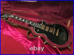 1997 GIBSON LES PAUL Custom Black Beauty. John5 owned and stage played guitar