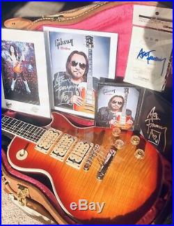 1997 Gibson KISS Ace Frehley Les Paul Custom Signed Guitar