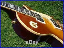 1997 Gibson Les Paul Standard Jimmy Page Signature Model Flametop with Overlay