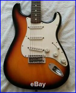 1999/2000 Fender Standard MIM Stratocaster Brown Sunburst