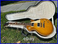 1999 Gibson Les Paul Classic 1960 60 Honeyburst Ice Teaburst. Slim Neck 8.6 lbs