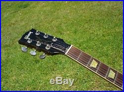 1999 Gibson Les Paul Classic Plus Trans Amber Flametop Standard 60's Neck ABR-1