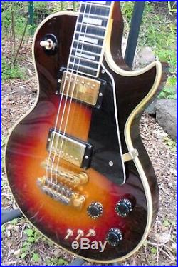 1st Year Gibson Les Paul 1979 Artist Custom All Original w Moog Option OHSC