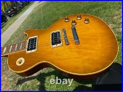 2000 Gibson Les Paul Classic 1960 60 Honeyburst Ice Teaburst Slim Neck 9.3 lbs