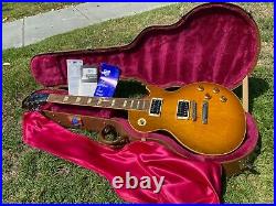 2000 Gibson Les Paul Classic 1960 60 Honeyburst Ice Teaburst Slim Neck 9.3 lbs