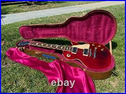 2000 Gibson Les Paul Classic 1960 60 Wine Red Slim Neck 9.3 lbs