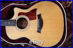 2000 Taylor USA 314-CE Grand Auditorium Acoustic/Electric Guitar! Spruce/Sapele