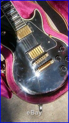 2001 Gibson Les Paul Custom Black Ebony