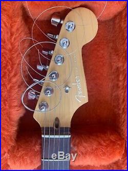 2002 Fender American Deluxe Stratocaster USA Candy Orange Tangerine Rare withOHSC