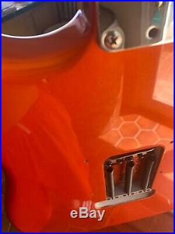 2002 Fender American Deluxe Stratocaster USA Candy Orange Tangerine Rare withOHSC