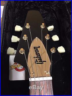 2002 Gibson Custom Art & Historic LENNY KRAVITZ 1967 Flying V NO RESERVE