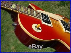 2002 Gibson Les Paul Classic Cherry Sunburst Standard 1960s 60 Slim Neck ABR-1