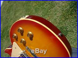 2002 Gibson Les Paul Classic Cherry Sunburst Standard 1960s 60 Slim Neck ABR-1