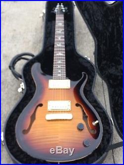 2002 PRS HOLLOWBODY II McCARTY Figured Maple 10 TOP Guitar Tri-Color Sunburst