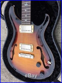 2002 PRS HOLLOWBODY II McCARTY Figured Maple 10 TOP Guitar Tri-Color Sunburst