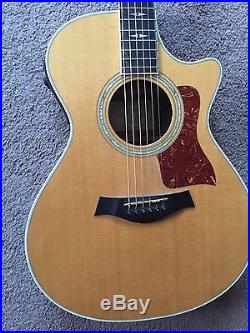 2002 TAYLOR TOP OF THE LINE ROSEWOOD 812-CE ACOUSTIC ELECTRIC GUITAR VERY NICE