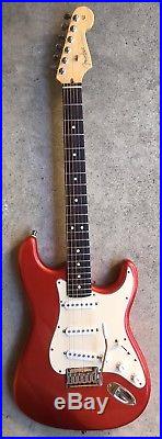 2003 Fender Stratocaster American Standard Rosewood Neck USA Candy Apple Red