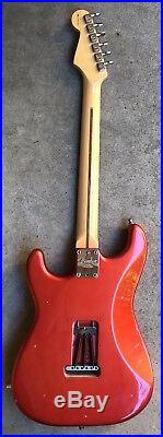 2003 Fender Stratocaster American Standard Rosewood Neck USA Candy Apple Red
