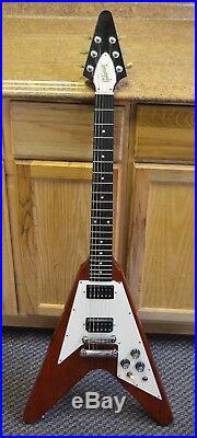 2003 Gibson Flying V Faded Red Electric Guitar Made in USA Free Shipping