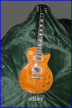 2003 Gibson Les Paul Standard PLUS Natural Amber Finish DOUBLE PLUS