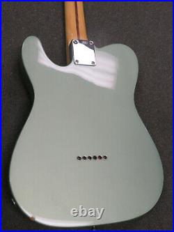 2004-2005 Fender Mexico Telecaster withHard Case MIM Mexican-Sage/Sea Foam Green