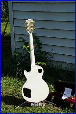 2004 Gibson Custom Shop Les Paul Custom White Awesome