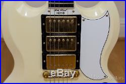 2004 Gibson Les Paul SG Custom 3 Pickup Vintage White Reissue + Custom Shop Case