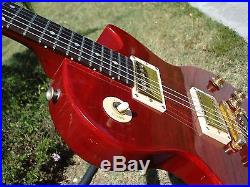 2004 Gibson Les Paul Special Premium Plus Trans Red Flametop Gold Hardware
