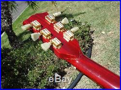 2004 Gibson Les Paul Special Premium Plus Trans Red Flametop Gold Hardware